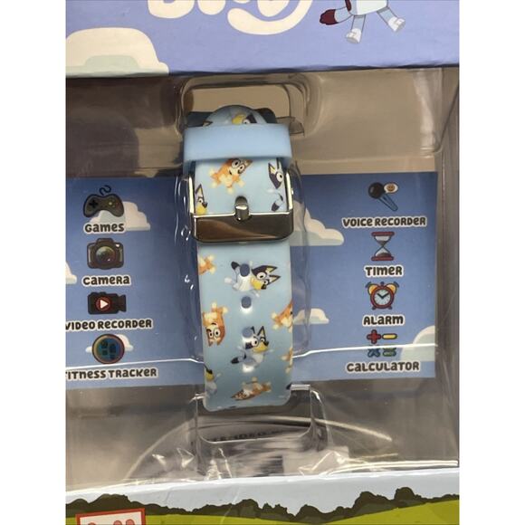 Bluey Smart Interactive Touch Screen Watch W Camera 6 Games - Picture 3 of 5